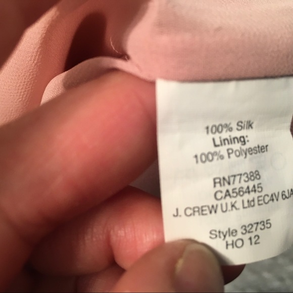 COPY - Silk J Crew sleeveless blouse - Picture 3 of 3